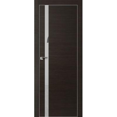 6Z зеркало 800*2000 Венге кроскут матовая с 4-х сторон