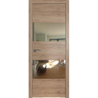 10ZN зеркало 800*2000 Дуб салинас светлый хром с 4-х сторон