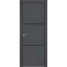 2ZN 800*2000 Грувд хром черная с 4-х сторон