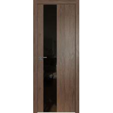 5ZN (ABS) черный лак 800*2000 Дуб салинас темный кромка в цвет