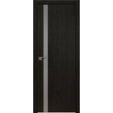 6ZN (ABS) серебряный мат.лак 800*2000 Даркбраун кромка в цвет