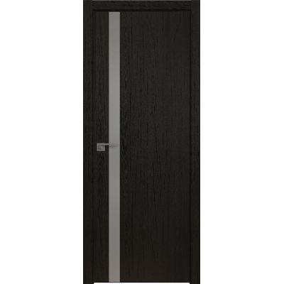 6ZN (ABS) серебряный мат.лак 800*2000 Даркбраун кромка в цвет