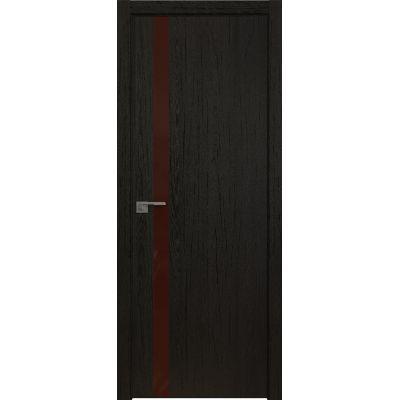 6ZN (ABS) коричневый лак 800*2000 Даркбраун кромка в цвет