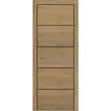 7ZN 800*2000 Дуб салинас светлый хром черная с 4-х сторон