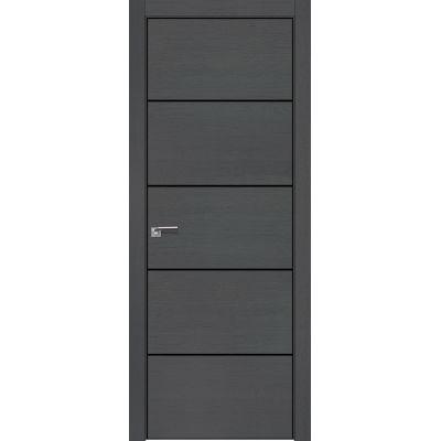 7ZN 800*2000 Грувд хром черная с 4-х сторон