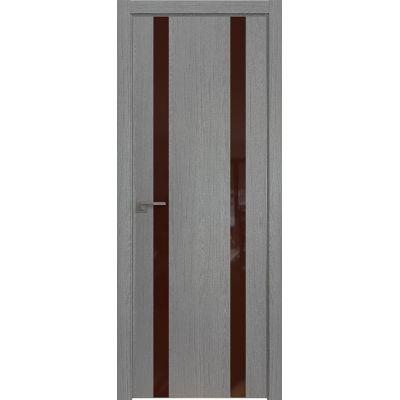 9ZN коричневый лак 800*2000 Грувд матовая с 4-х сторон