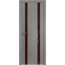 9ZN (ABS) коричневый лак 800*2000 Грувд кромка в цвет