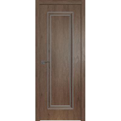 50ZN 800*2000 Дуб салинас темный кромка ABS в цвет Багет внеш. серебро глянец