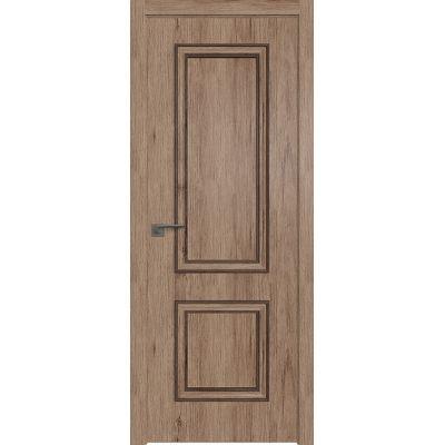 52ZN 800*2000 Дуб салинас светлый кромка ABS в цвет Багет внеш. салинас темный