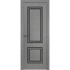 52ZN 800*2000 Грувд кромка ABS в цвет Багет внеш. даркбраун