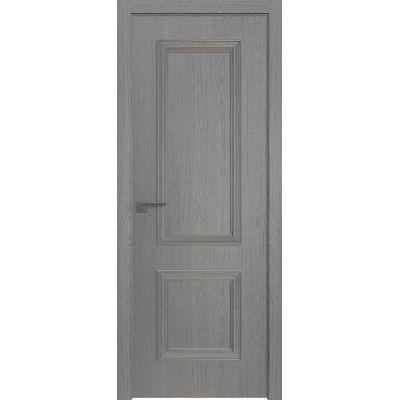 52ZN 800*2000 Грувд кромка ABS в цвет Багет внеш. серебро глянец