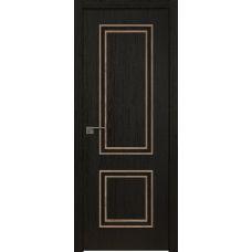 52ZN 800*2000 Даркбраун кромка ABS в цвет Багет внеш. салинас светлый