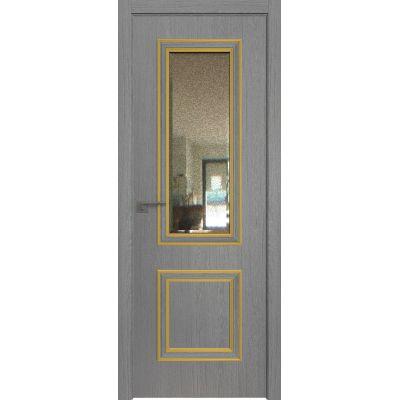 53ZN зеркало патина 800*2000 Грувд кромка ABS в цвет Багет внеш. золото глянец