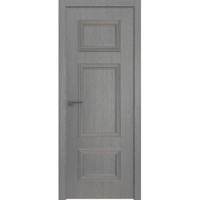 56ZN 800*2000 Грувд кромка ABS в цвет Багет внеш. серебро глянец