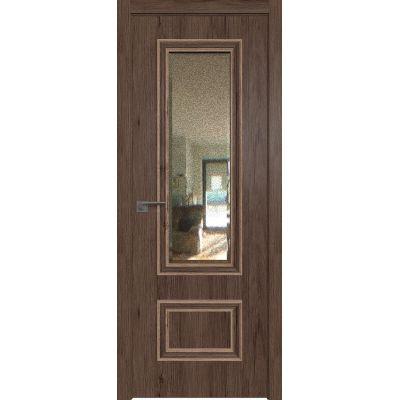 59ZN зеркало патина 800*2000 Дуб салинас темный кромка ABS в цвет Багет внеш. салинас светлый