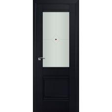 2U матовое узор с корич.фьюзингом 800*2000 Черный матовый