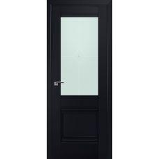 2U матовое узор с проз.фьюзингом 800*2000 Черный матовый