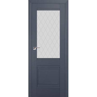 2U матовое ромб 800*2000 Антрацит