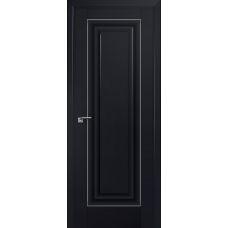 23U 800*2000 Черный матовый серебро люкс