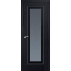 24U графит узор 800*2000 Черный матовый серебро люкс