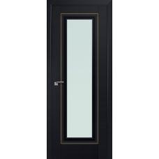 24U матовое 800*2000 Черный матовый золото люкс