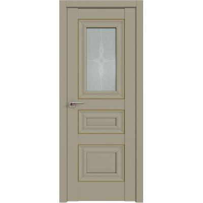 26U матовое узор 800*2000 Шеллгрей золото