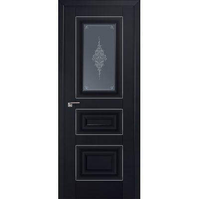 26U графит кристалл 800*2000 Черный матовый серебро
