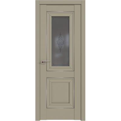 28U графит кристалл 800*2000 Шеллгрей серебро люкс