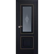 28U графит кристалл 800*2000 Черный матовый золото 28U графит кристалл 800*2000 Черный матовый золото