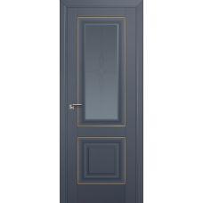 28U графит узор 800*2000 Антрацит золото люкс