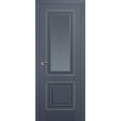 28U графит узор 800*2000 Антрацит серебро