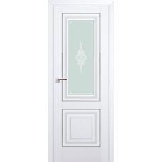 28U матовое кристалл 800*2000 Аляска серебро люкс