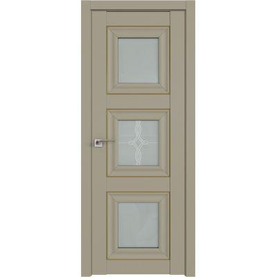 97U матовое узор 800*2000 Шеллгрей золото