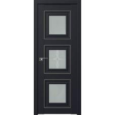 97U матовое узор 800*2000 Черный матовый серебро люкс