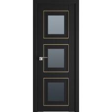 97U графит 800*2000 Черный матовый золото люкс