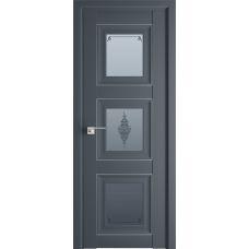 97U графит кристалл 800*2000 Антрацит серебро
