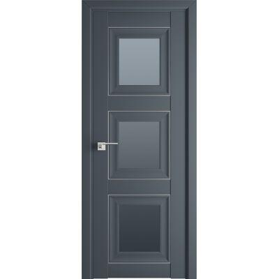 97U графит 800*2000 Антрацит серебро люкс