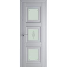 97U матовое кристалл 800*2000 Манхэттен серебро люкс