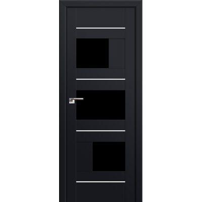 39U триплекс черный 800*2000 Черный матовый AL
