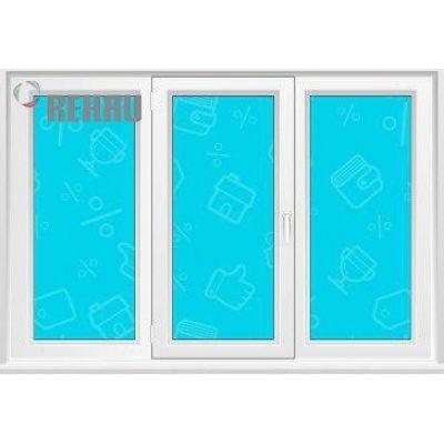 ОКНА ПВХ REHAU 3-Х СТВОРЧАТОЕ