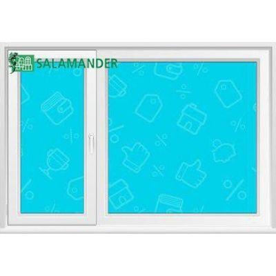 ОКНО ПВХ SALAMANDER 2 СТВОРКИ