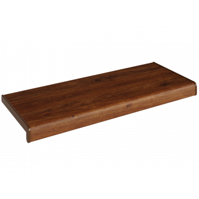 Подоконник ПВХ Crystallit орех матовый 