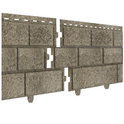 Сайдинг Стоун Хаус кирпич бежевый (двойной замок) Сайдинг Стоун Хаус кирпич бежевый (двойной замок)