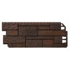 Фасадная панель (цокольный сайдинг) Vox Solid Sandstone Dark brown